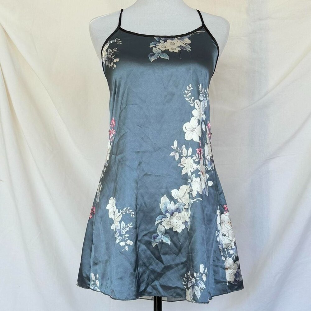 Women's Blue and Navy Dress